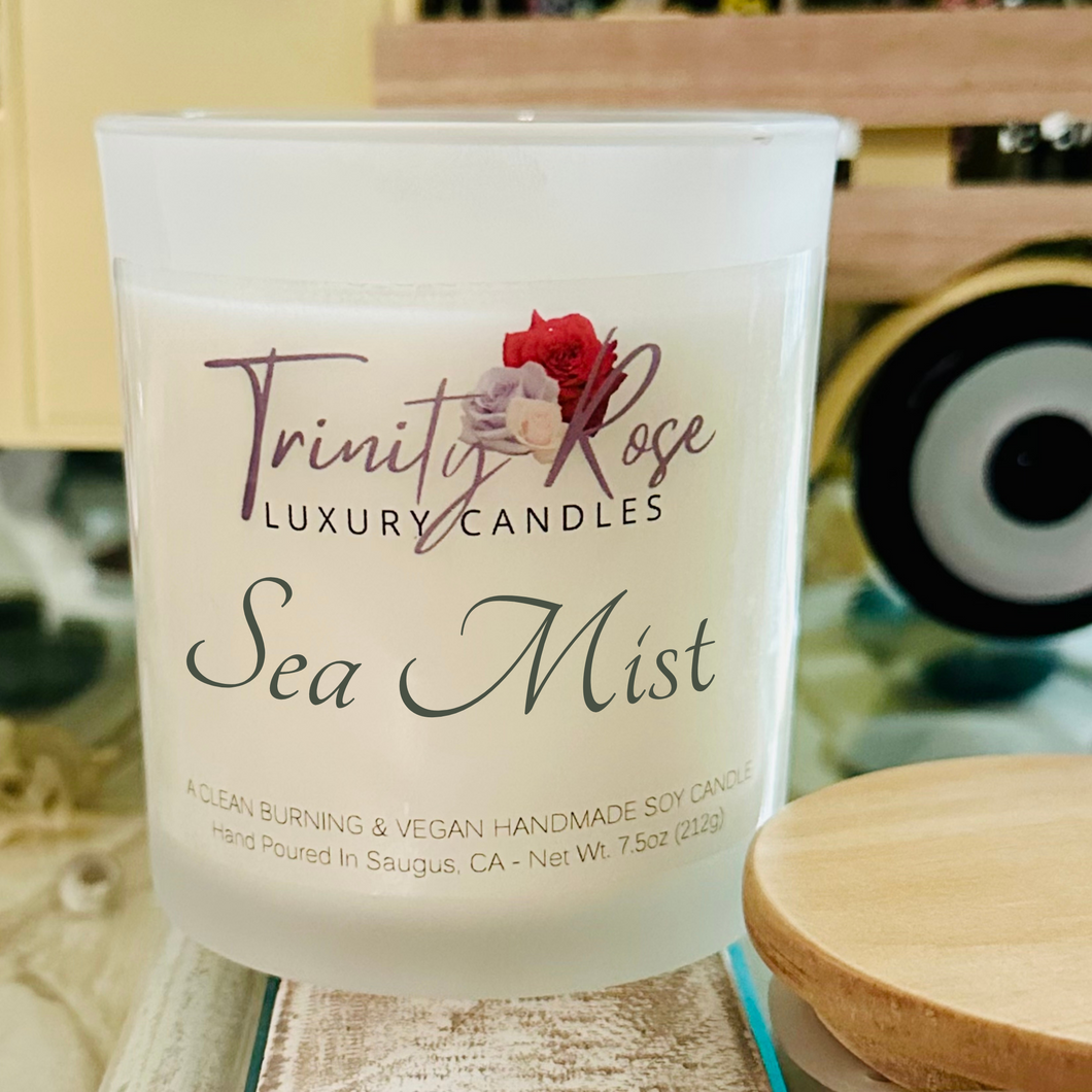 Sea Mist Scented Soy Candle