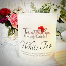 Load image into Gallery viewer, White Tea Scented Soy Candle
